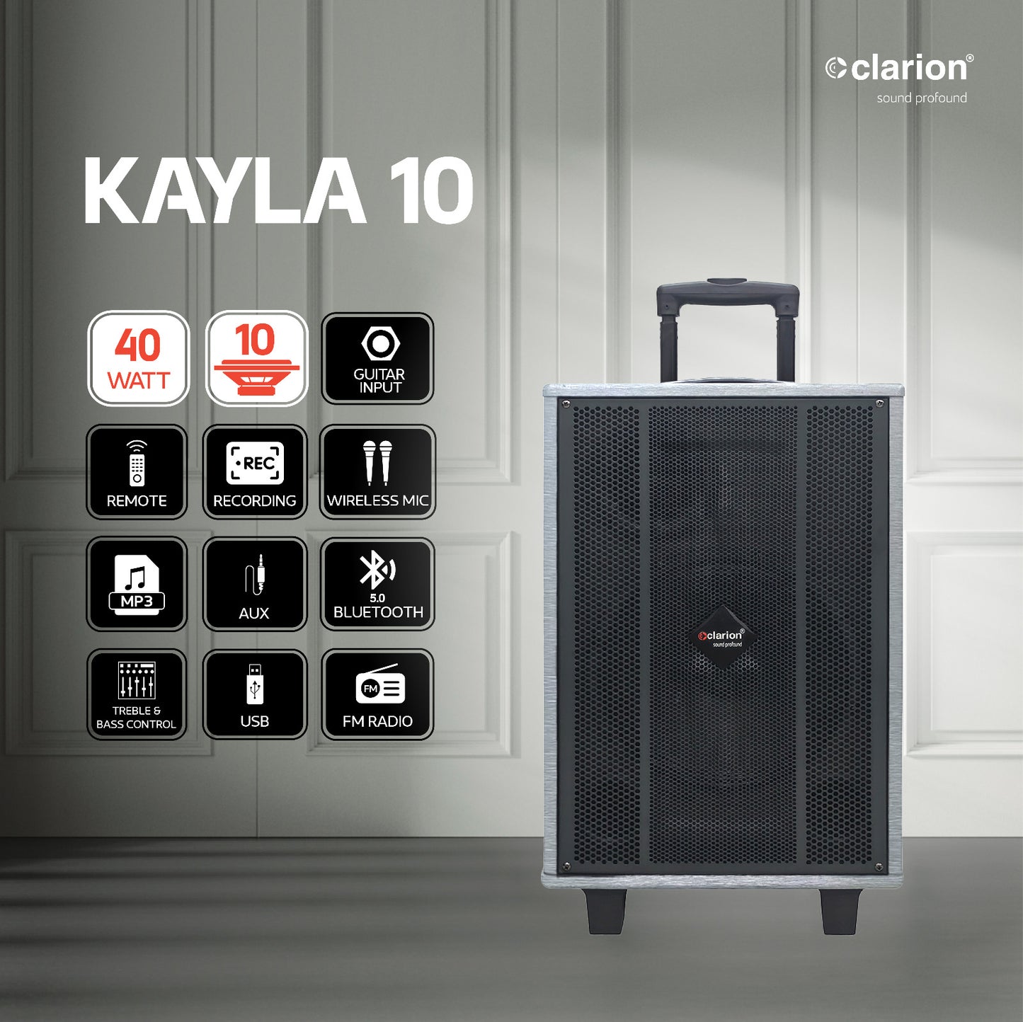 Clarion Kayla 10