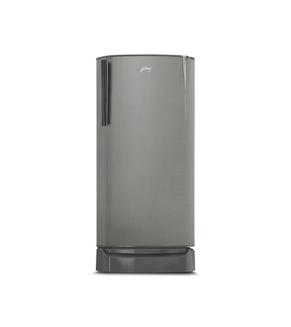 Godrej 180L 2 Star Double Door Refrigerator (Steel Glow, RIOPLS 205B TDF ST GL)