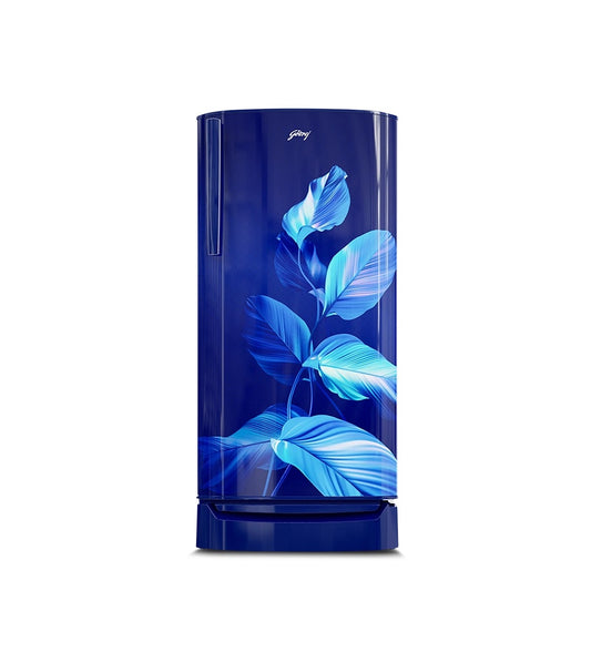 Godrej 180L 2 Star Double Door Refrigerator (Sea Blue, RIOPLS 205B THF SE BL)