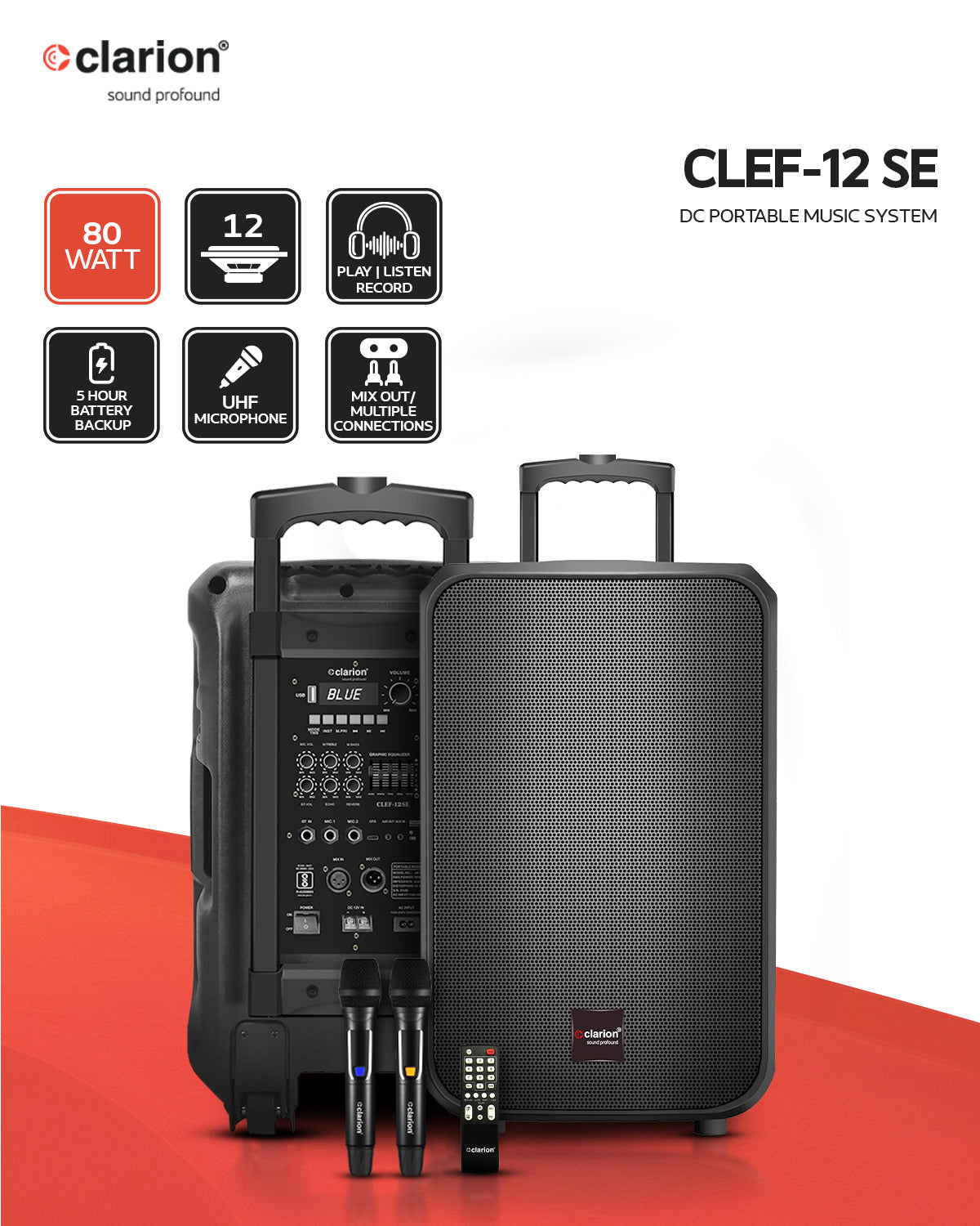 Clarion Clef 12SE
