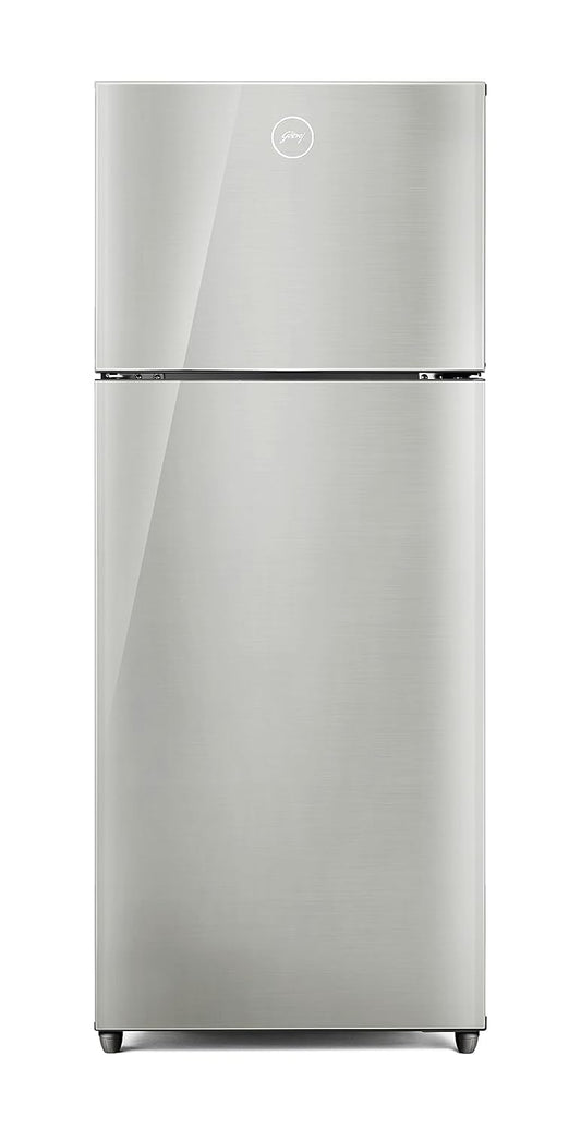 Godrej 233L 2 Star Double Door Refrigerator (Steel Glow, ALPHA 270B RI ST GL)