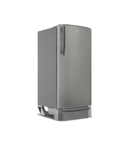 Godrej 180L 2 Star Double Door Refrigerator (Steel Glow, RIOPLS 205B TDF ST GL)