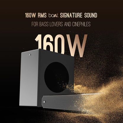 boAt Aavante Bar A2060 Dolby, 2.1CH, 160W, 6.5" Wired Subwoofer