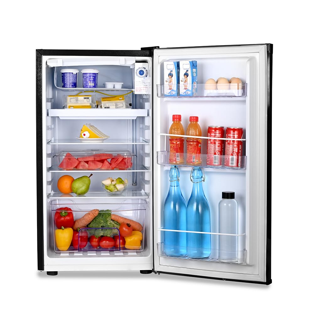 BPL 85L 2 Star Single Door Refrigerator (Silver Black, BRC-F110RBPSKV)