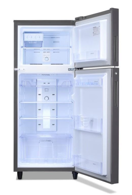Godrej 233L 2 Star Double Door Refrigerator (Steel Glow, ALPHA 270B RI ST GL)