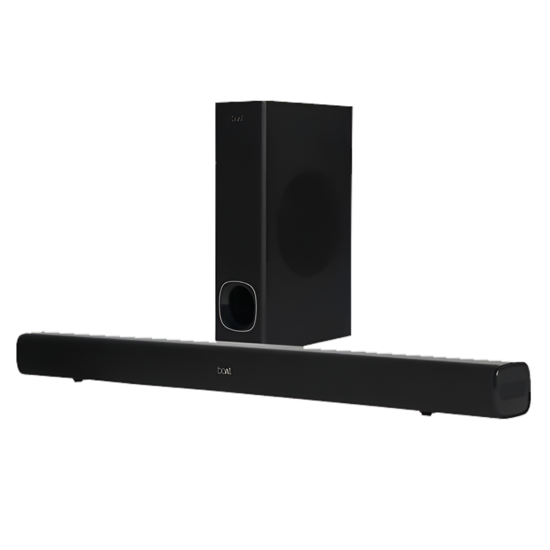boAt Aavante 1200, 2.1CH, 80W, 5.25" Wired Subwoofer, High Fidelity Stereo Sound
